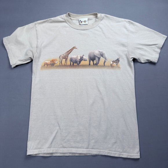 Disney World Animal Kingdom Kilimanjaro Safaris T Shirt Medium - Picture 1 of 4
